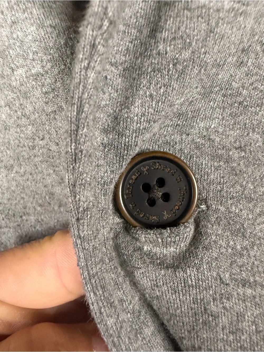 French Connection Men's Gray Knit Blazer - Modern Two-Button Sport Coat
